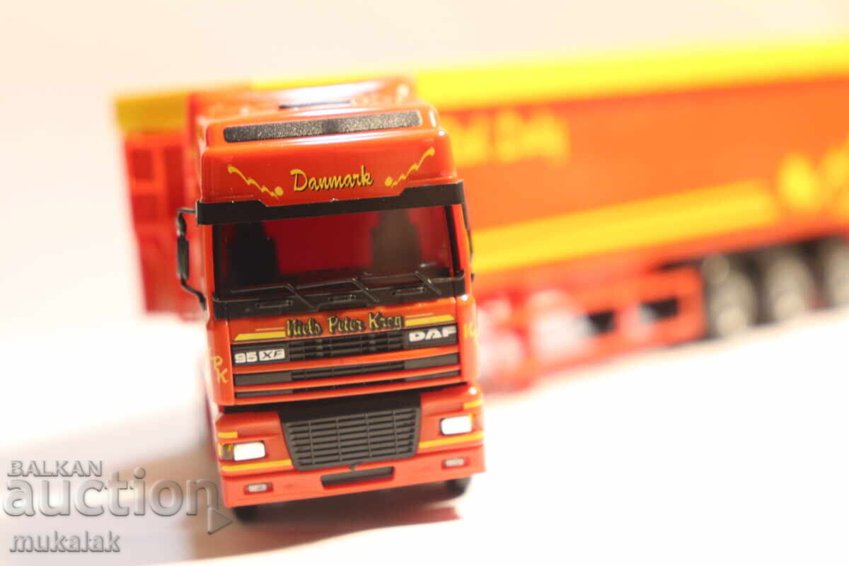 AWM H0 1/87 DAF ВЛЕКАЧ KАМИОН МОДЕЛ TIR ГОНДОЛА - 5