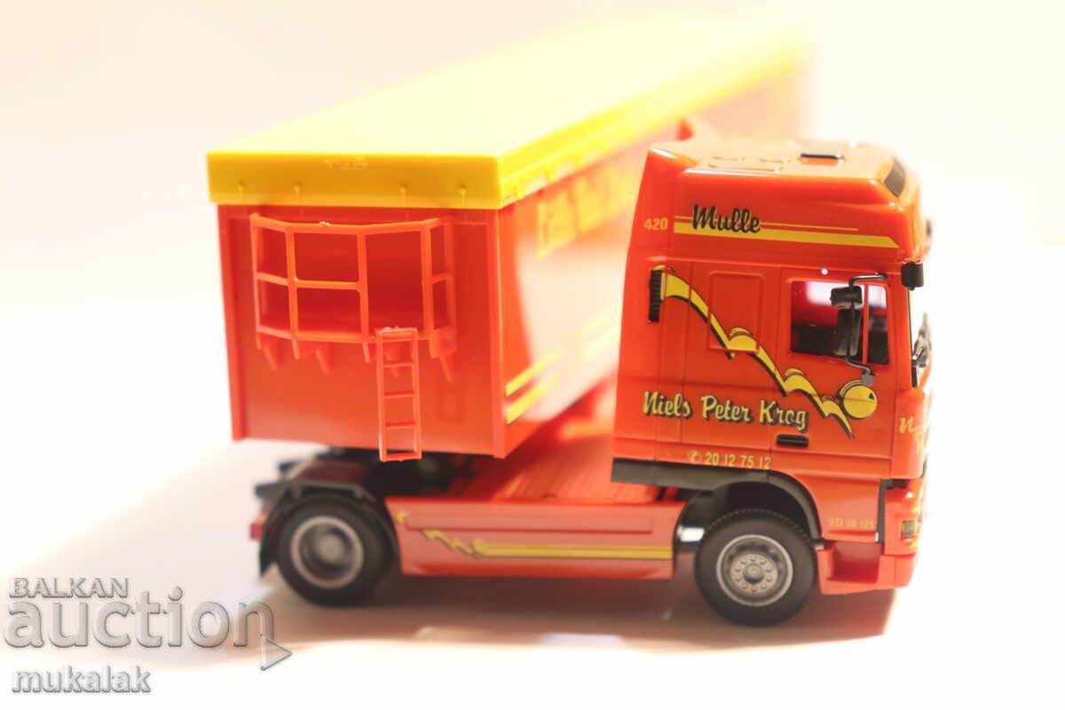 AWM H0 1/87 DAF ВЛЕКАЧ KАМИОН МОДЕЛ TIR ГОНДОЛА - 6