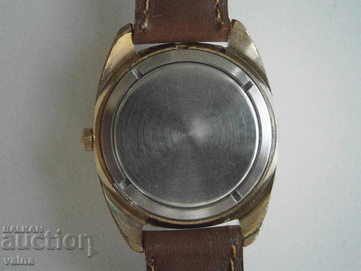 POLJOT 2614.2H, carcasă 36mm, Au 10, fabricat în URSS, Top! - 6