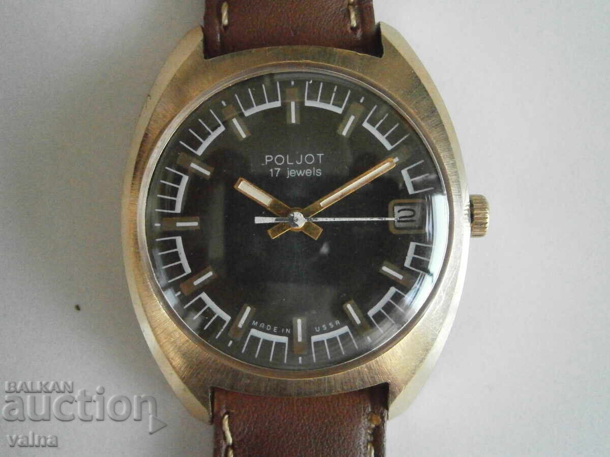 POLJOT 2614.2H, case 36mm, Au 10, made in USSR, Top! POLJOT 2614.2H, case 36mm, Au 10, made in USSR, Top!