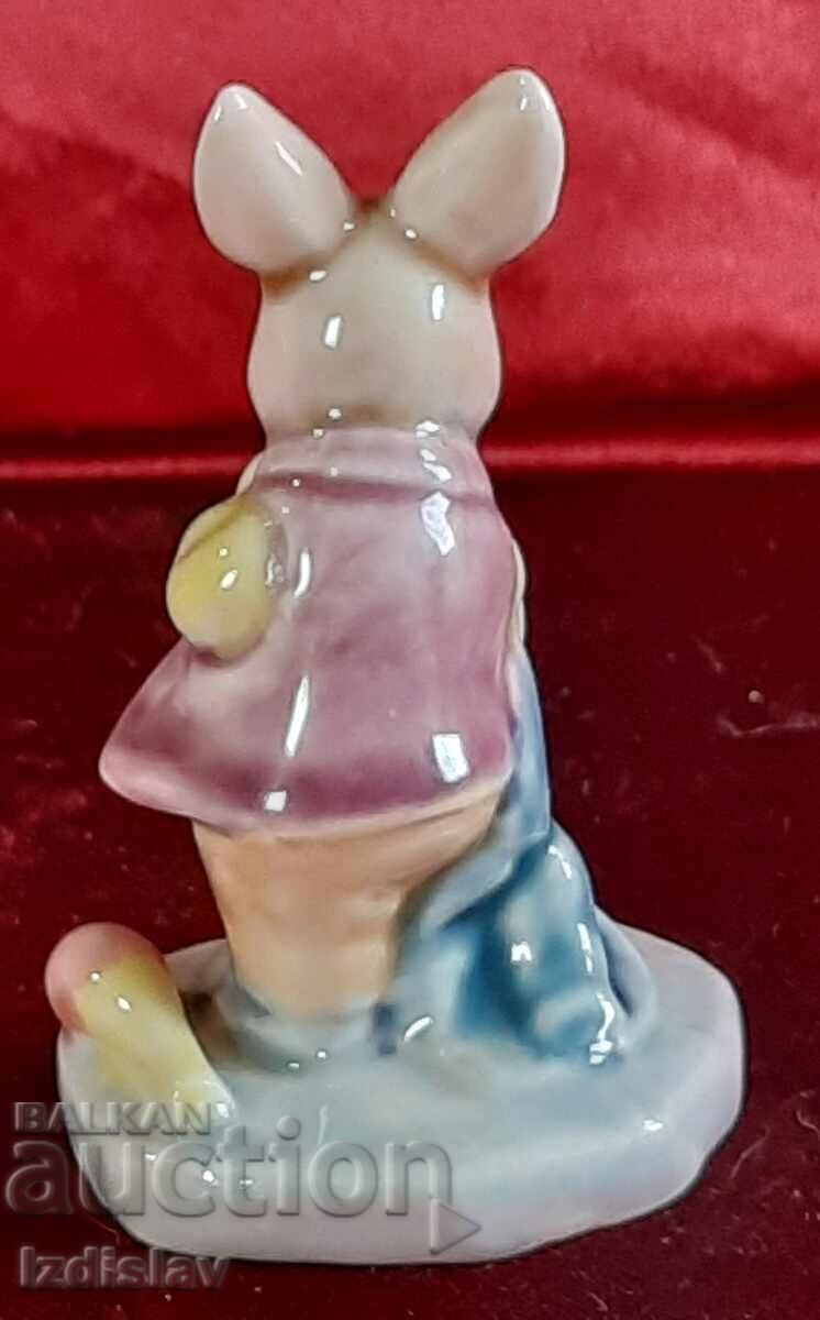 Figurină de porțelan, iepure - 5
