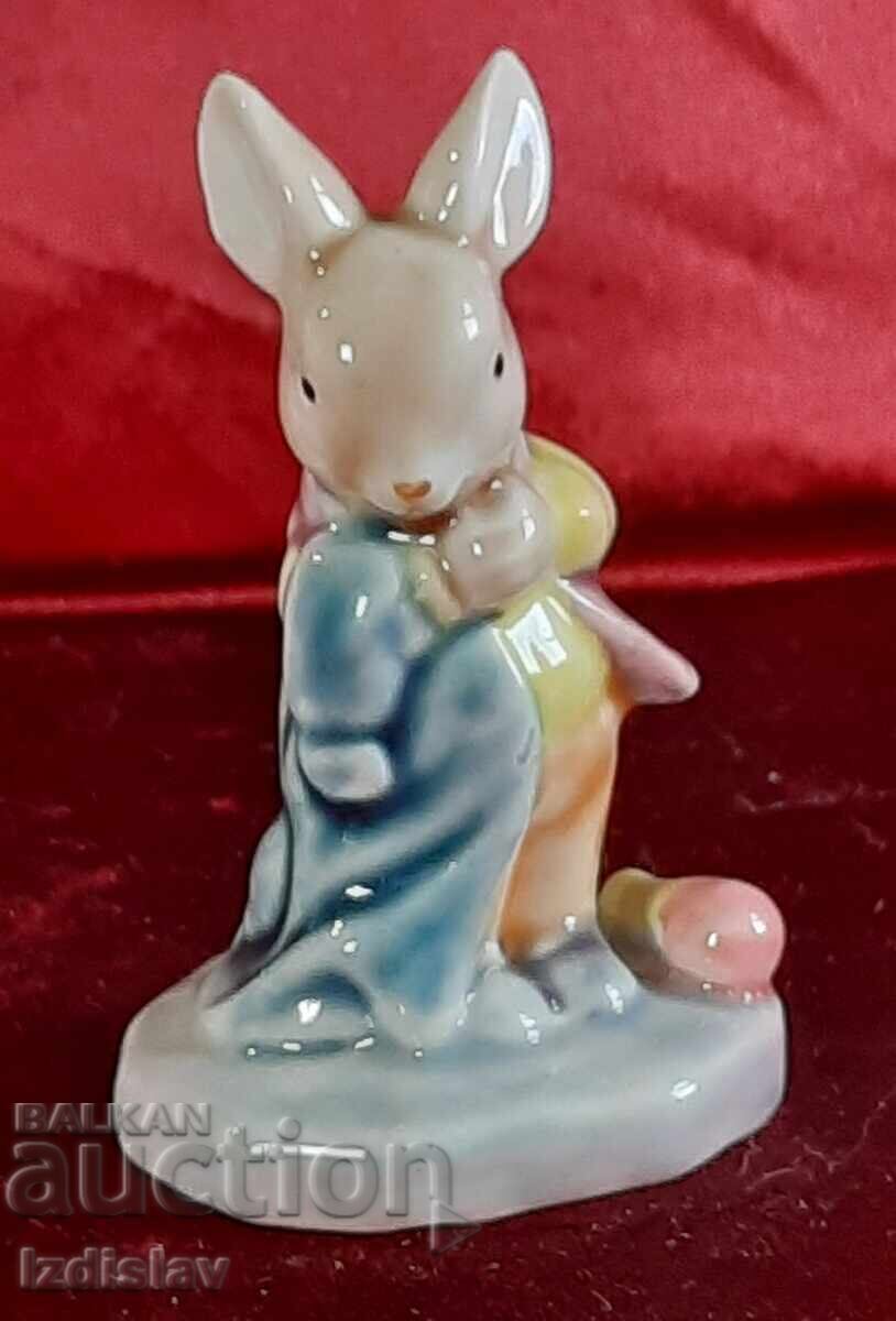 Figurină de porțelan, iepure