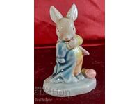 Porcelain figure, rabbit