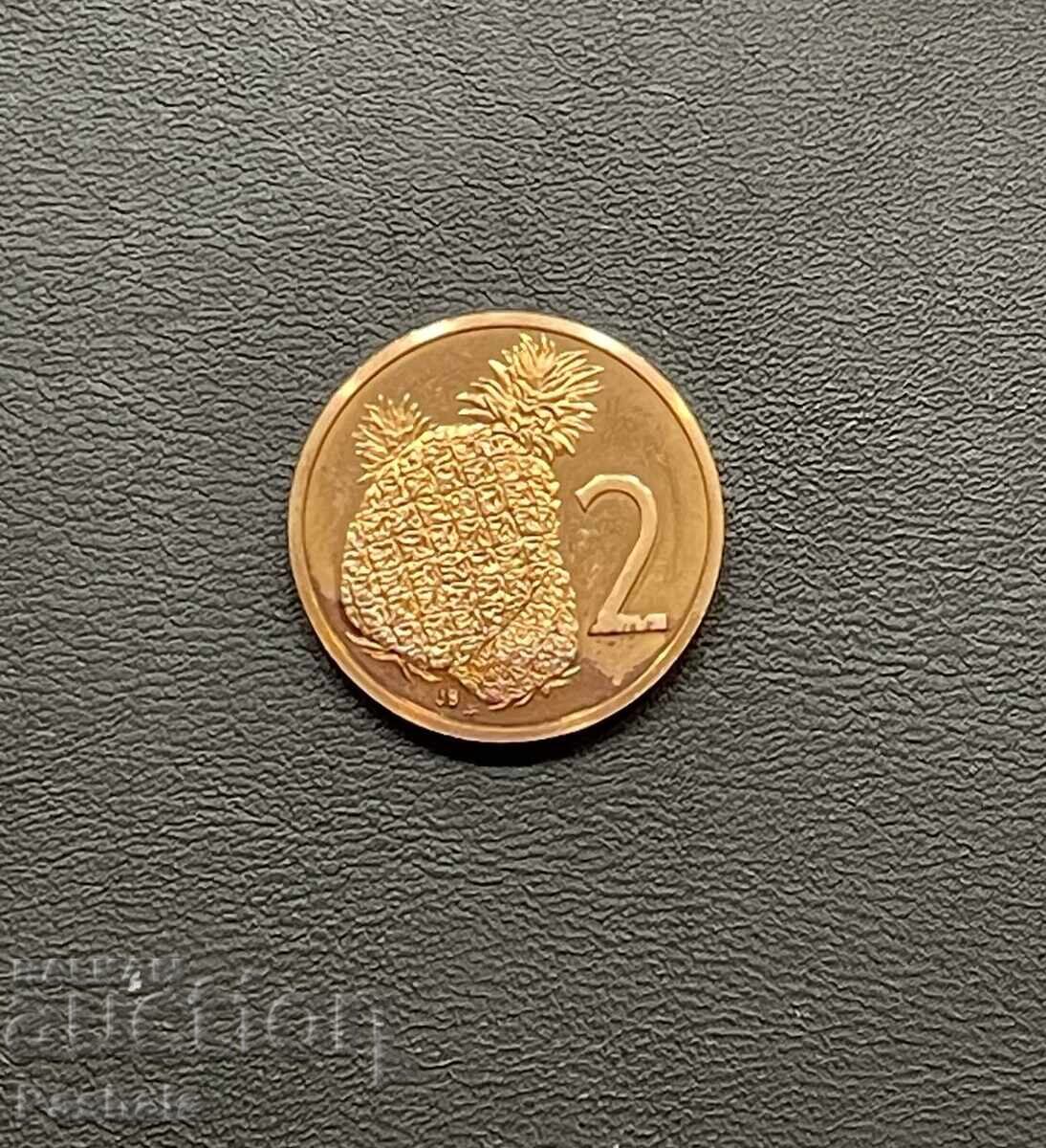 Νήσοι Κουκ 2 σεντ 1976 Νήσοι Κουκ 2 σεντ 1976