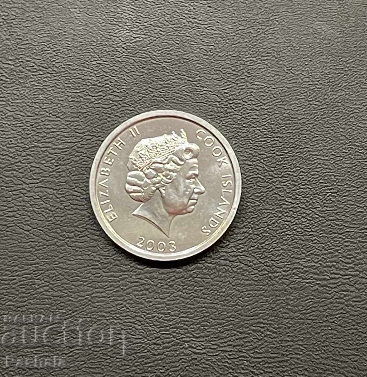 Cook Islands 1 cent 2003 with price 3.00 BGN | € 1.53