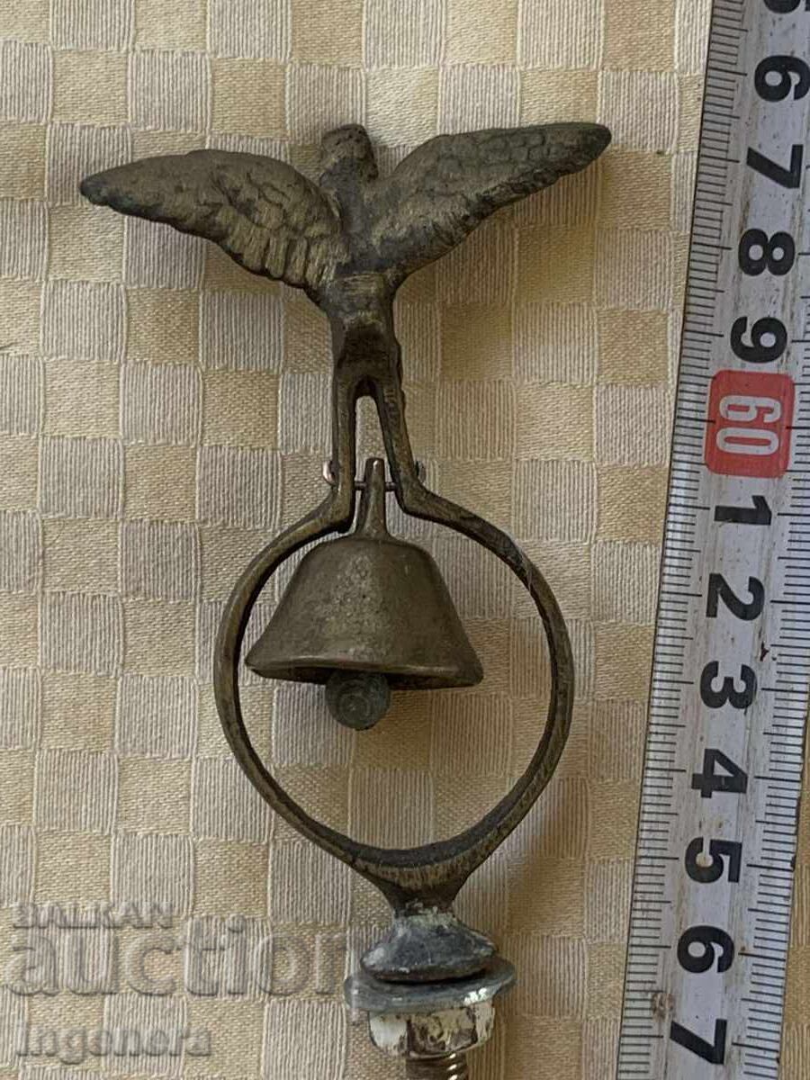 ЗВЪНЧЕ КАМБАНКА НАКИТ ЗА КОН СБРУЯ СТАРИННА БРОНЗ с цена 75.00 лв. | € 38.35