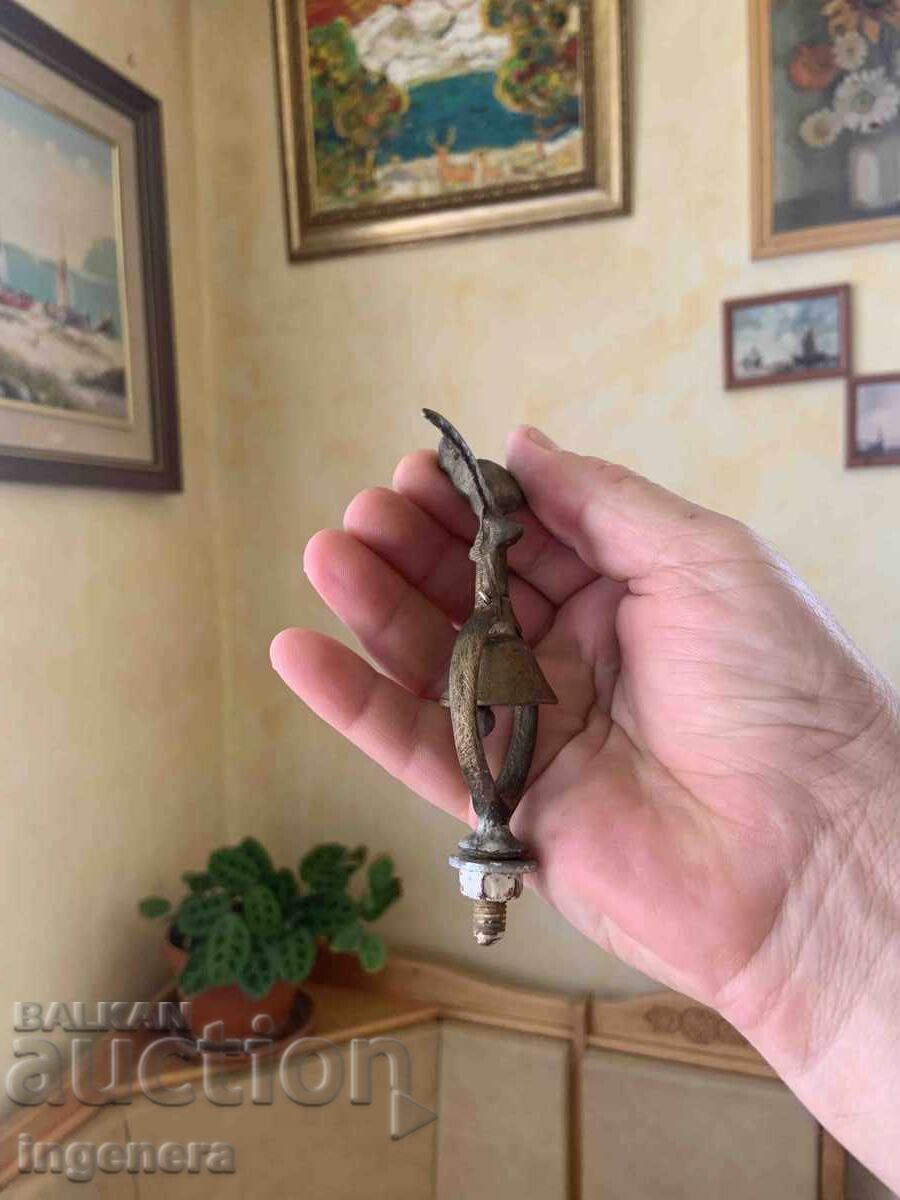 Доставка на ЗВЪНЧЕ КАМБАНКА НАКИТ ЗА КОН СБРУЯ СТАРИННА БРОНЗ