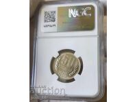 50 Stotinki 1989 Bulgaria NGC *MS 66*