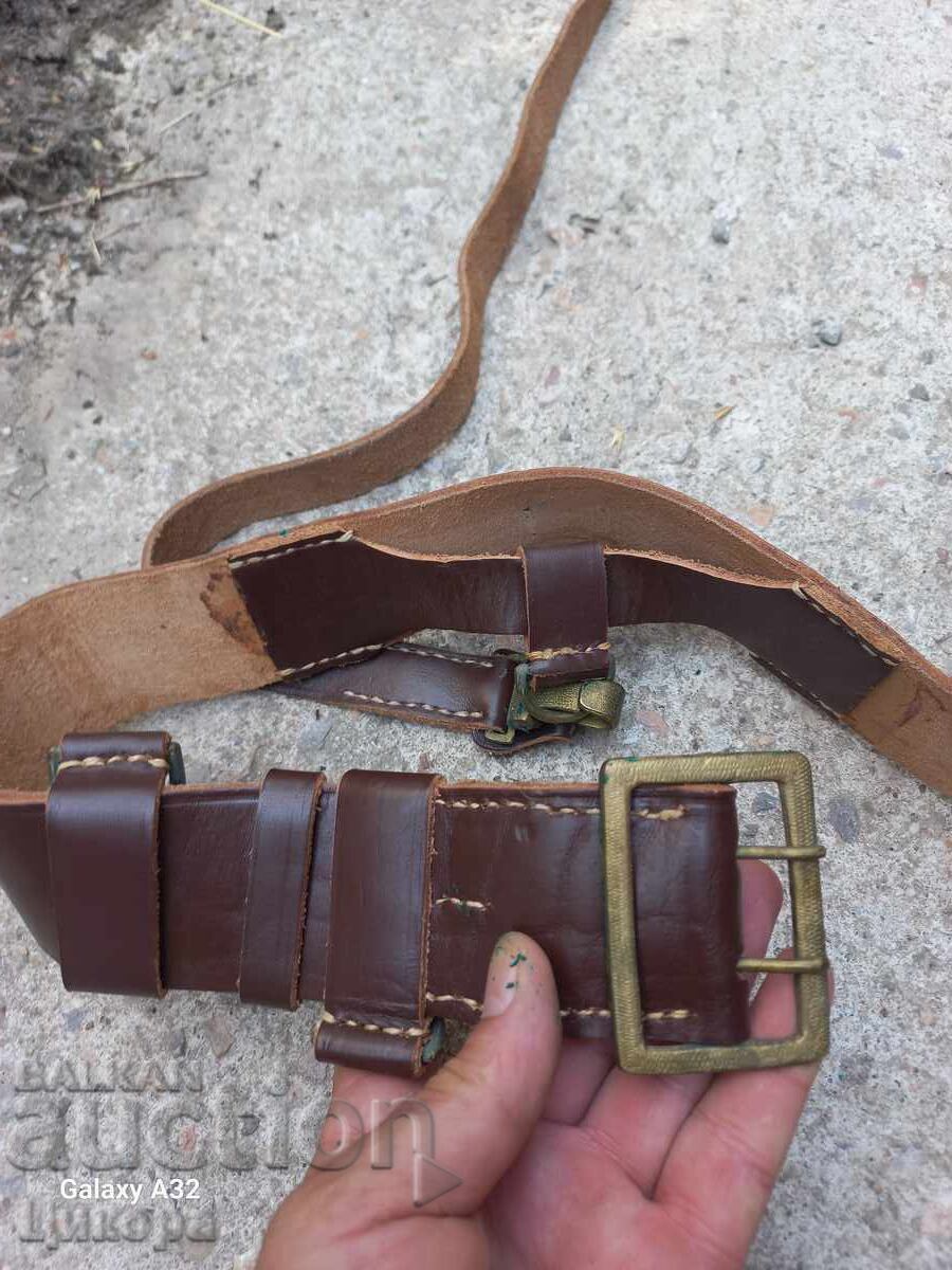 Livrarea Centură militară de ofițer VECHE, NOUĂ, cu portjartier