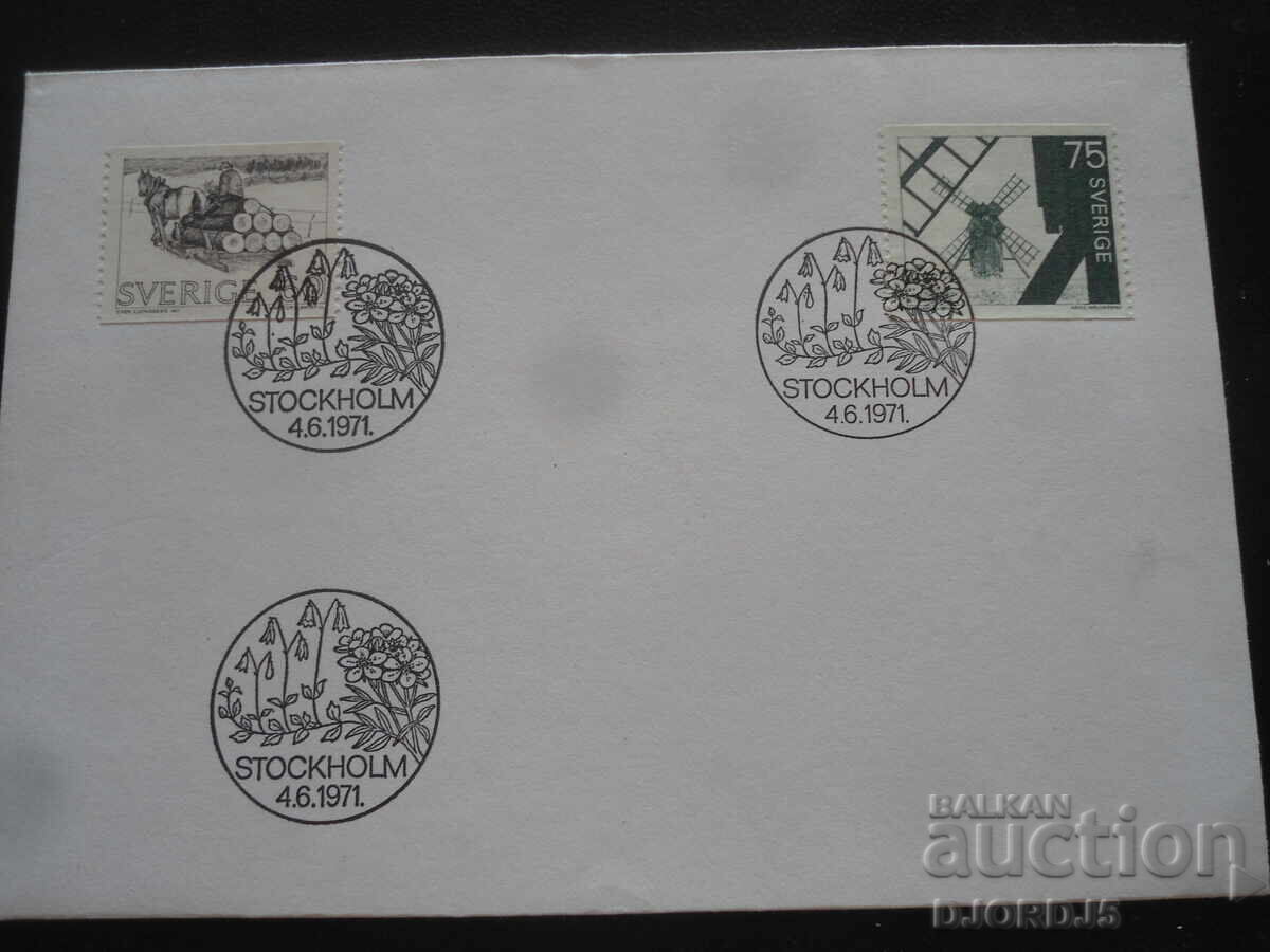 Plic poștal vechi, ștampile, timbre Plic poștal vechi, ștampile, timbre