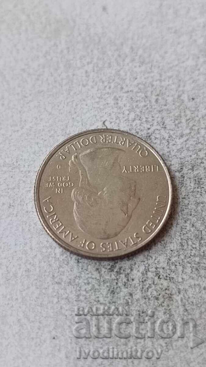 USA 25 Cents 2019 D with price 1.85 BGN | € 0.95