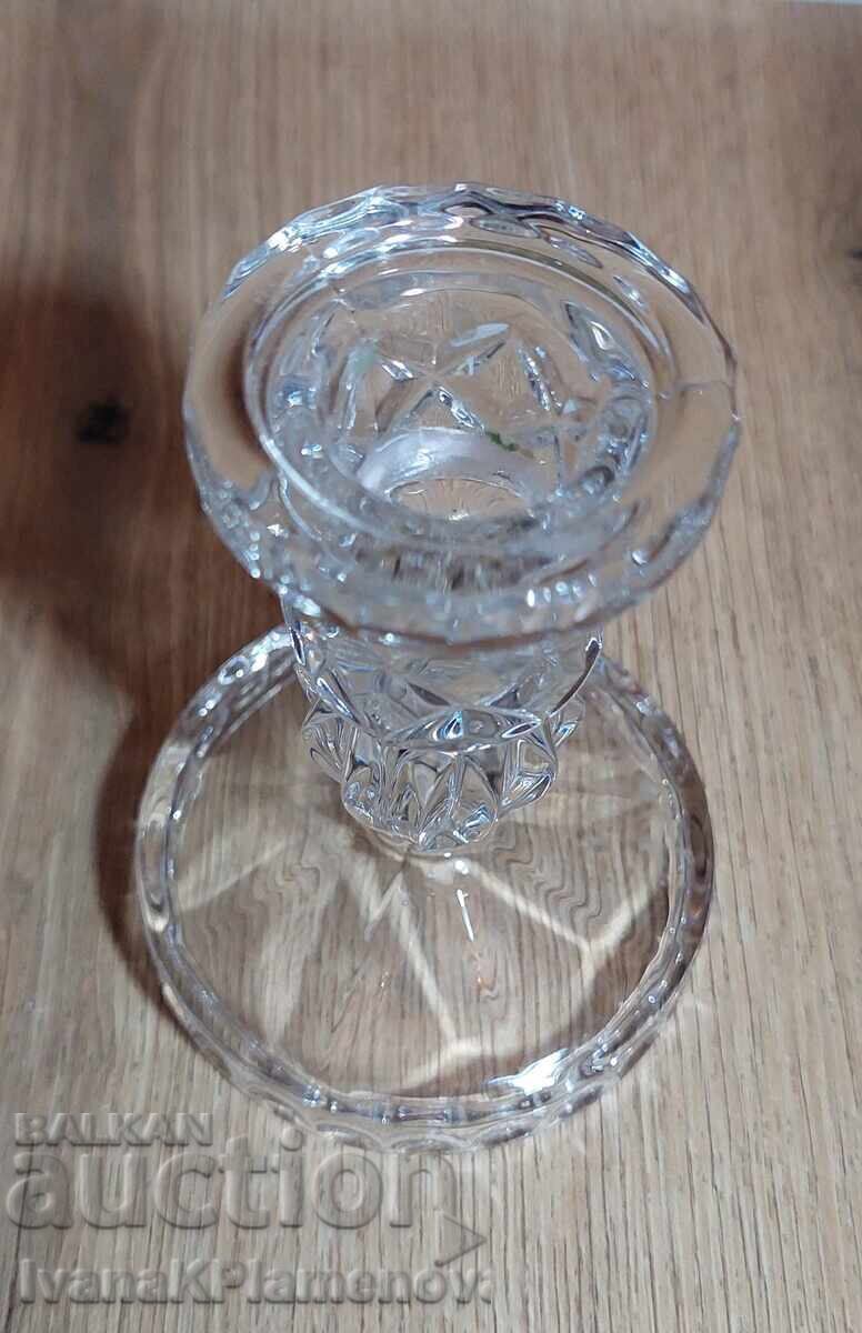 Licitație Sfeșnic de sticlă pentru cunoscători, excelent