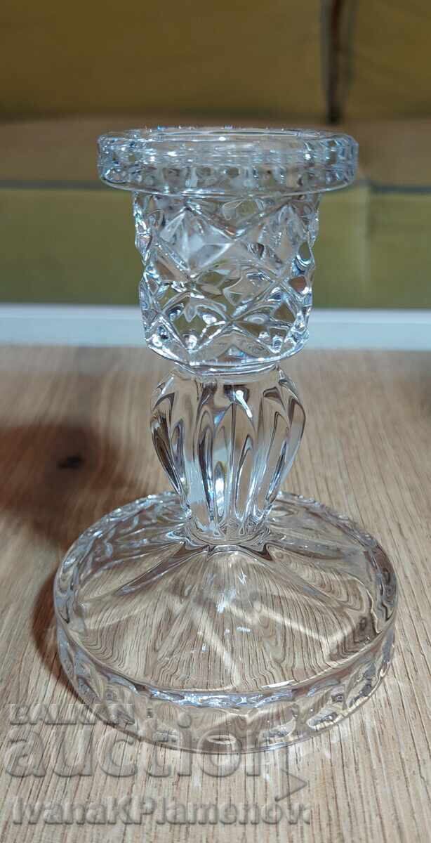 Sfeșnic de sticlă pentru cunoscători, excelent