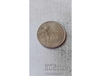 25 de cenți SUA 2021 D