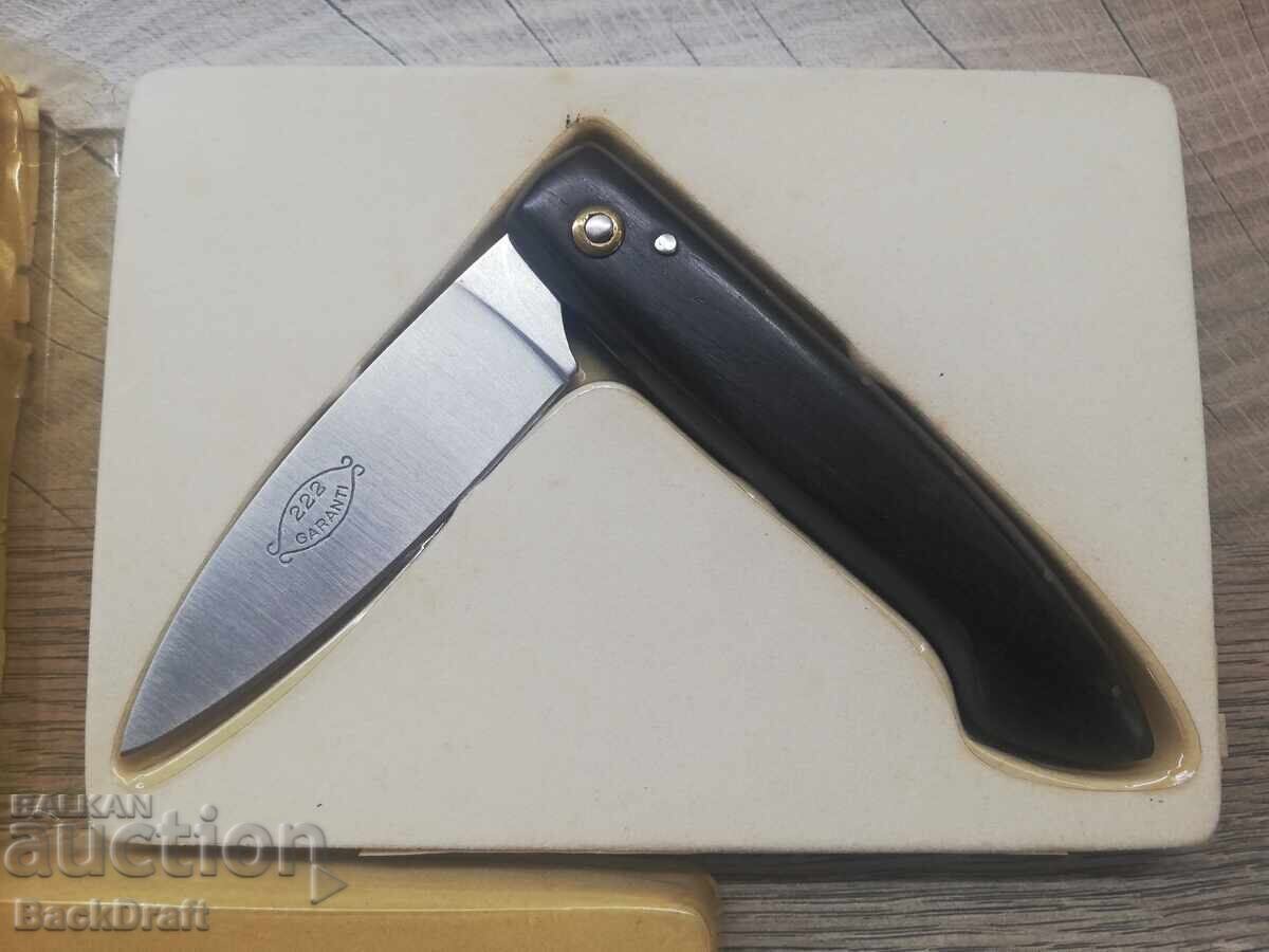 Аукцион Френско Джобно Сгъваемо Ножче,Ножка,Нож GARANTI 222