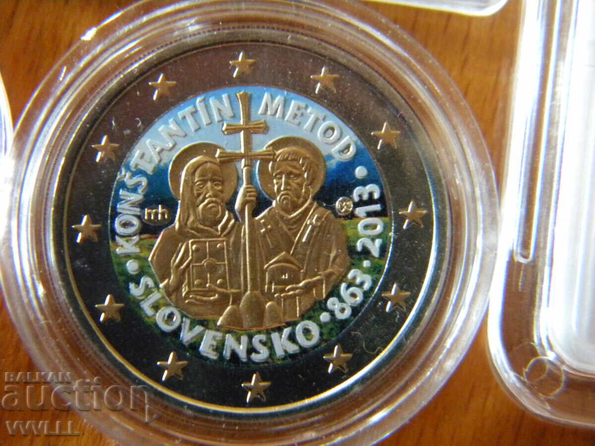 Παράδοση 2013 Κύριλλος και Μεθόδιος. 4 διαφορετικά είδη. Σλοβακία 2 ευρώ