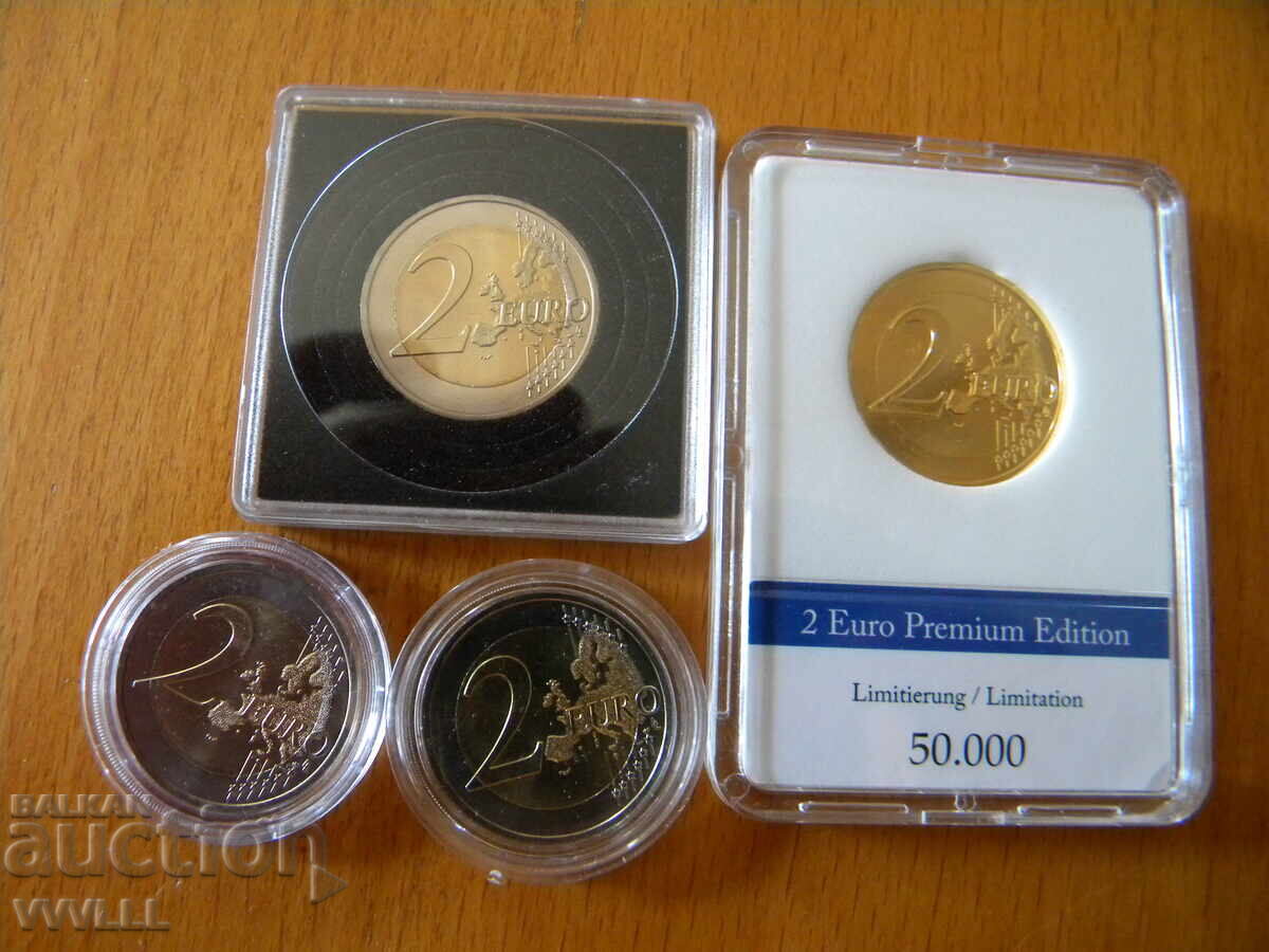 2013 Κύριλλος και Μεθόδιος. 4 διαφορετικά είδη. Σλοβακία 2 ευρώ - 6