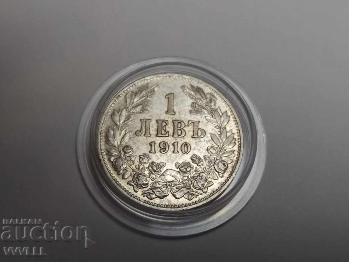 1910 g. 1 leu Ferdinand 1910 g. 1 leu Ferdinand