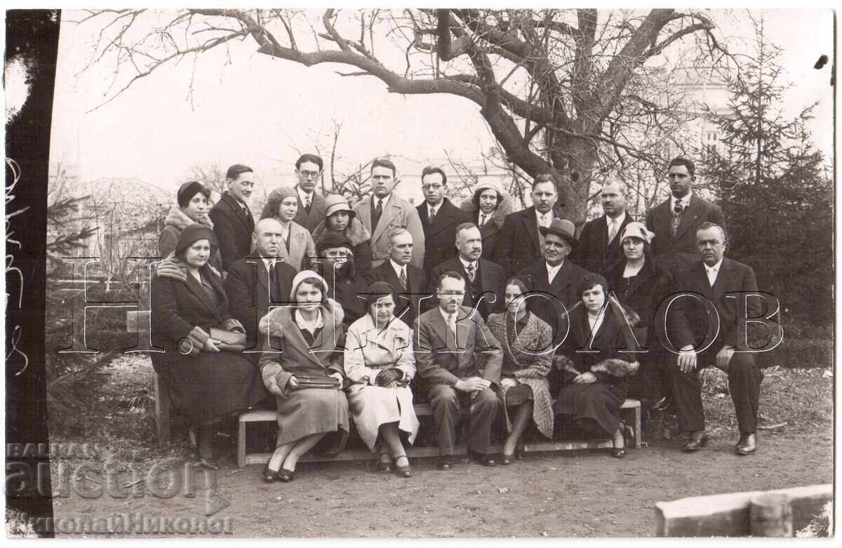 FOTOGRAFIE VECHE COLECTIV DE MUNCĂ E144