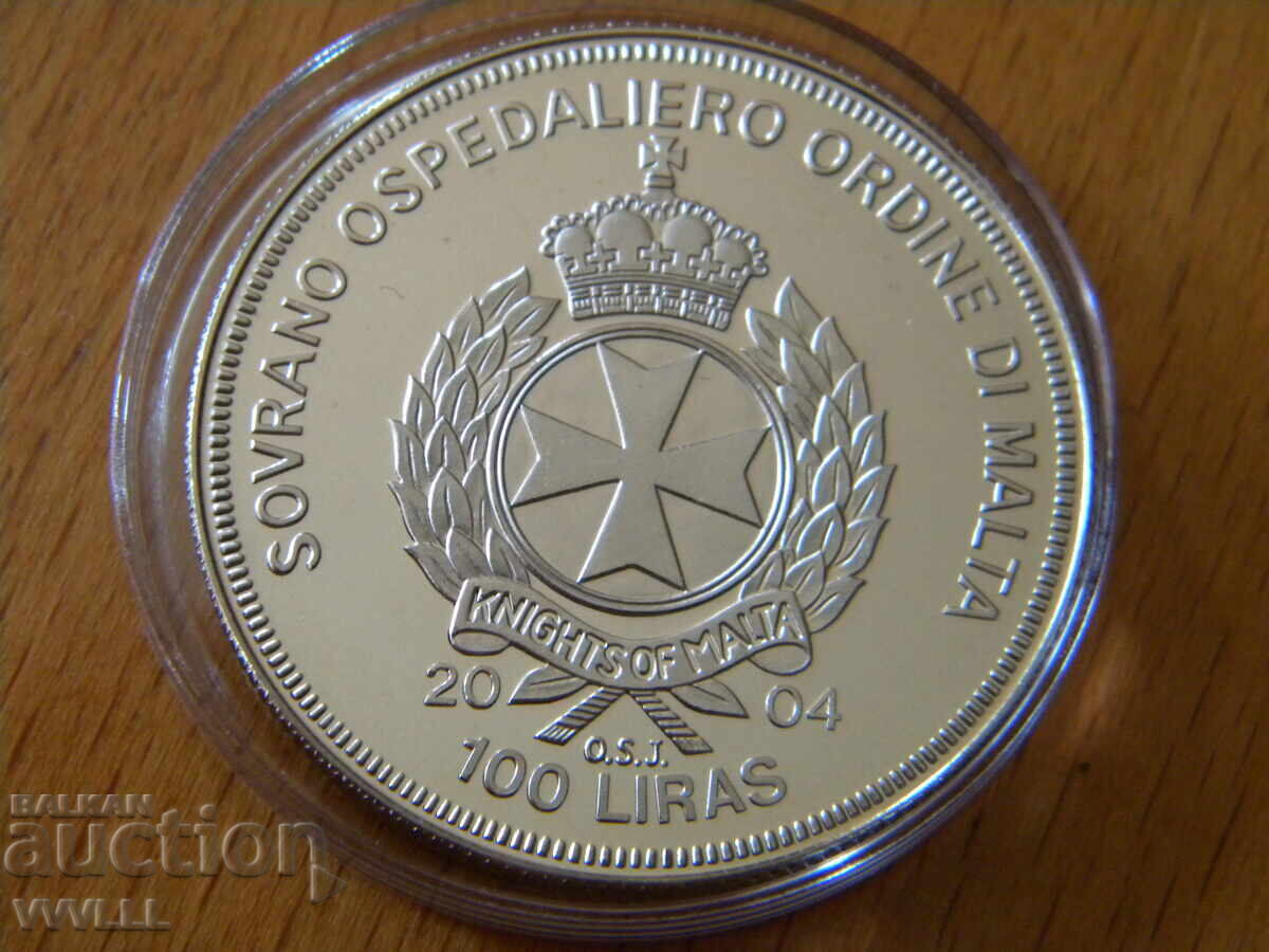 2004 100 лири Малта. България в ЕС. с цена 850.00 лв. | € 434.60