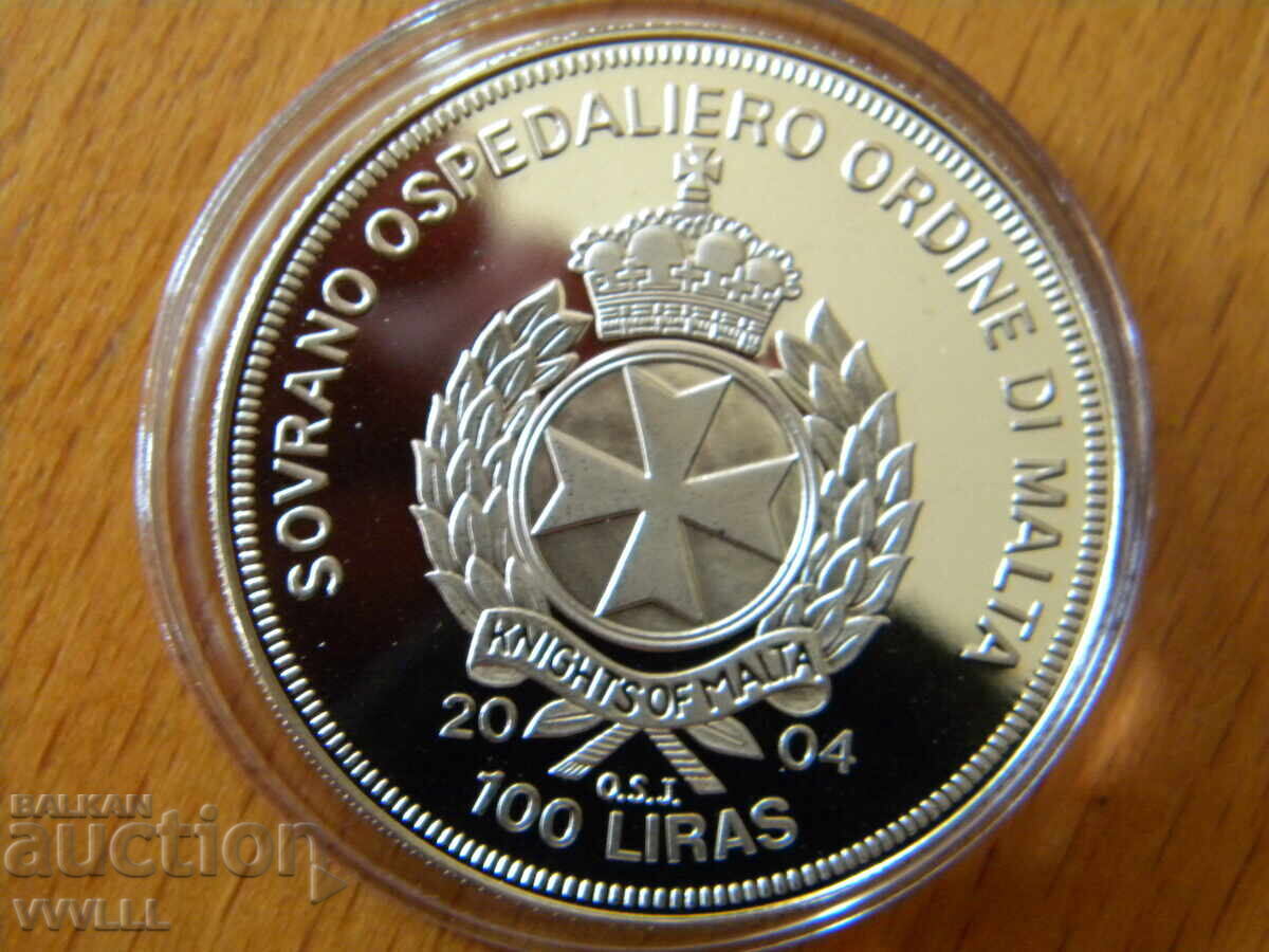 Аукцион 2004 100 лири Малта. България в ЕС.