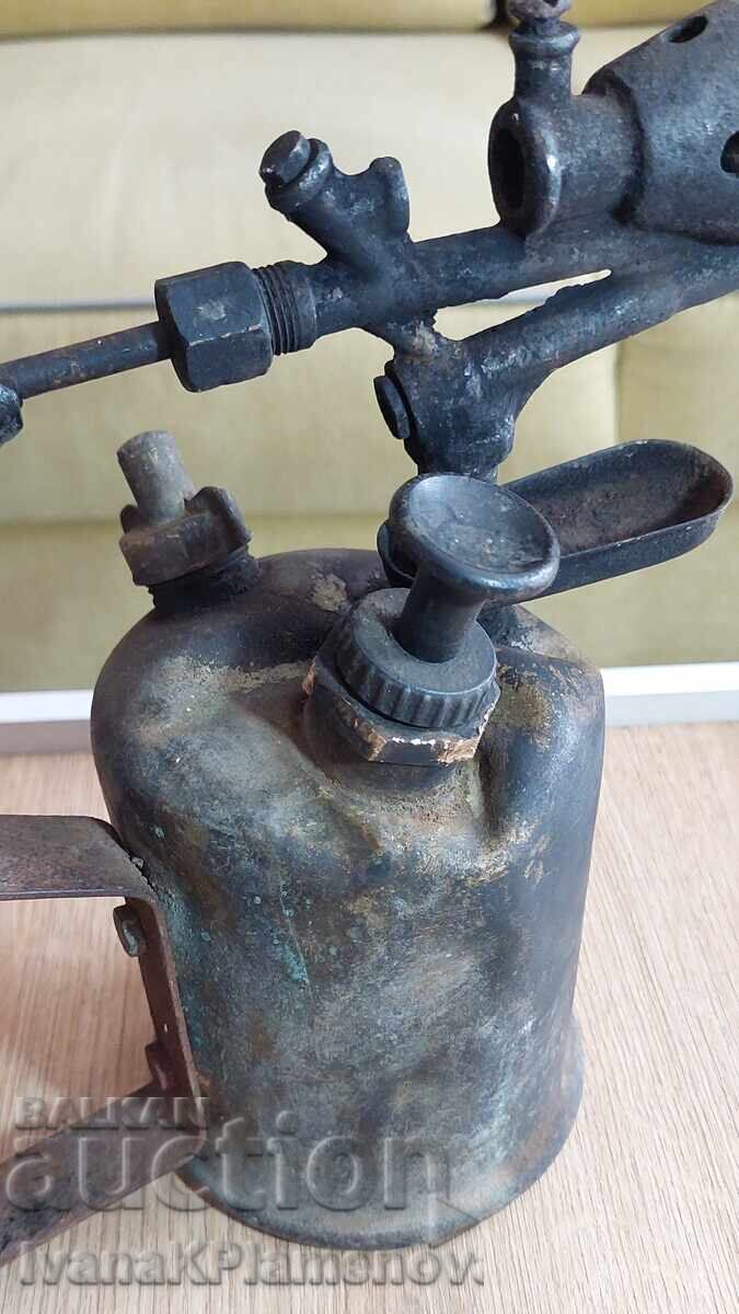 Vintage Brass Gasoline Lamp (From the USSR) - 5 Vintage Brass Gasoline Lamp (From the USSR) - 5