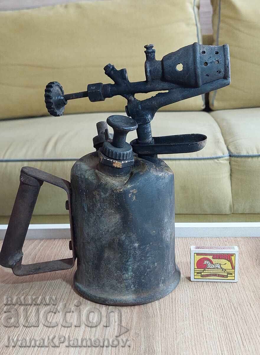 Vintage Brass Gasoline Lamp (From the USSR) - 6 Vintage Brass Gasoline Lamp (From the USSR) - 6