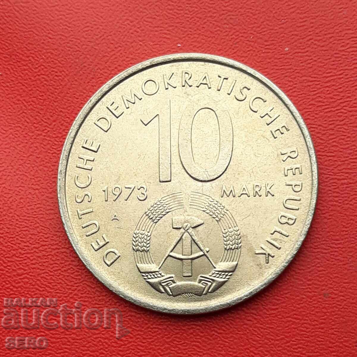 Γραμματόσημα Γερμανίας-GDR-10 1973-Φεστιβάλ Νέων