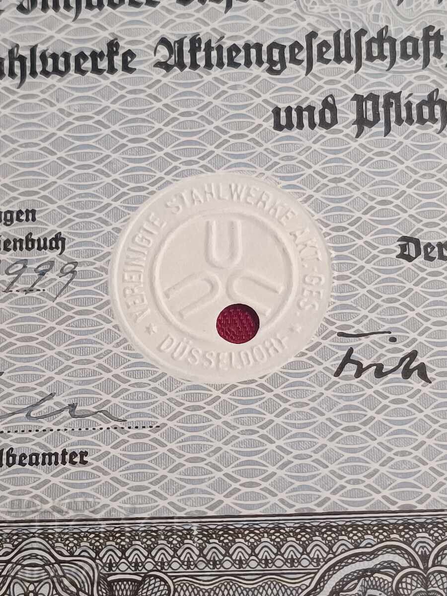 Σπάνιο Παλιό Ομόλογο Μετοχή με τιμή 12.00 BGN | € 6.14 Σπάνιο Παλιό Ομόλογο Μετοχή με τιμή 12.00 BGN | € 6.14