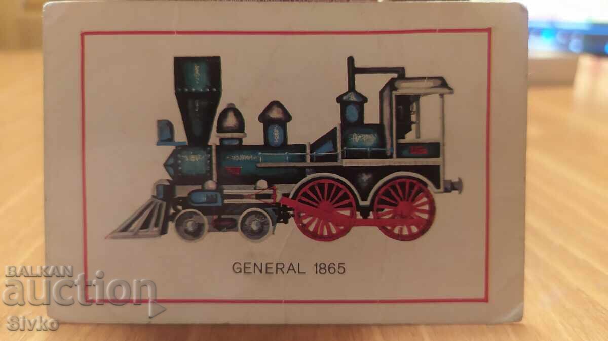 Календарче от серията Локомотиви 1980 Календарче от серията Локомотиви 1980