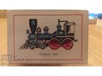 Календарче от серията Локомотиви 1980