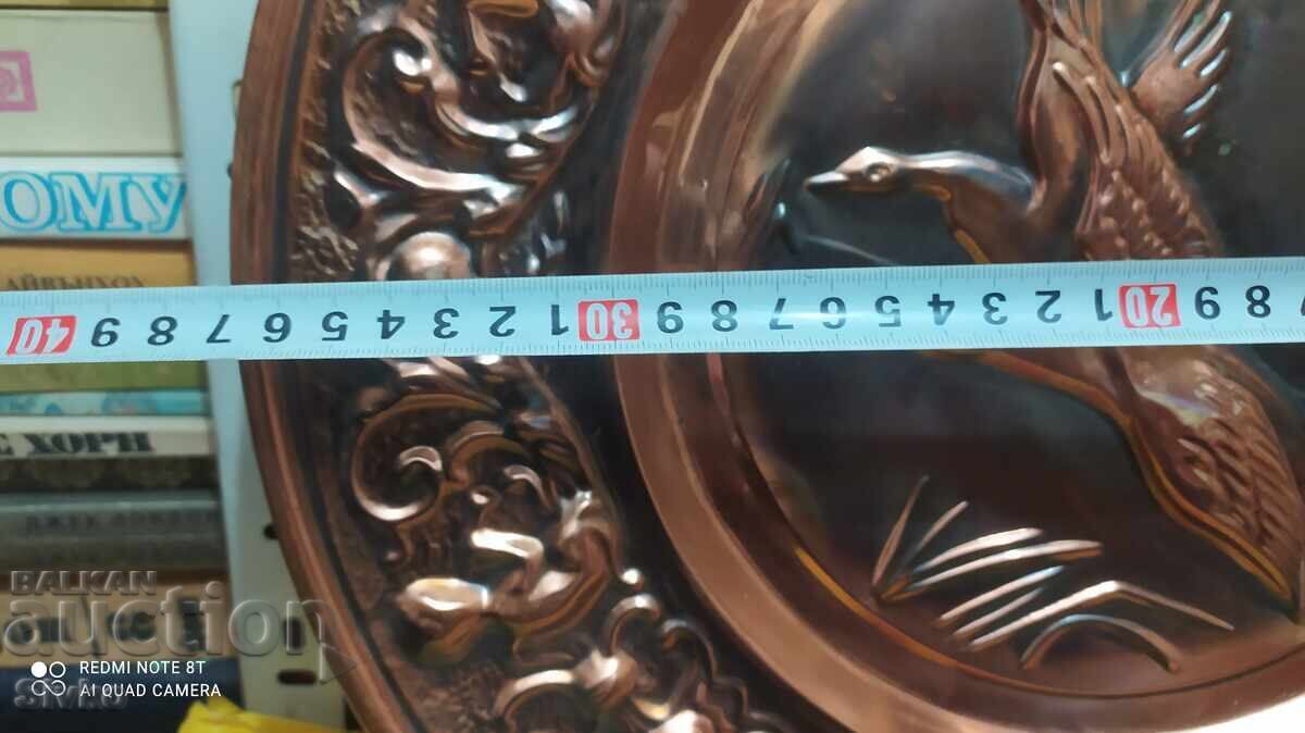 Panou, farfurie, scenă de vânătoare, cupru, mare cu preț 14.99 BGN | € 7.66 Panou, farfurie, scenă de vânătoare, cupru, mare cu preț 14.99 BGN | € 7.66