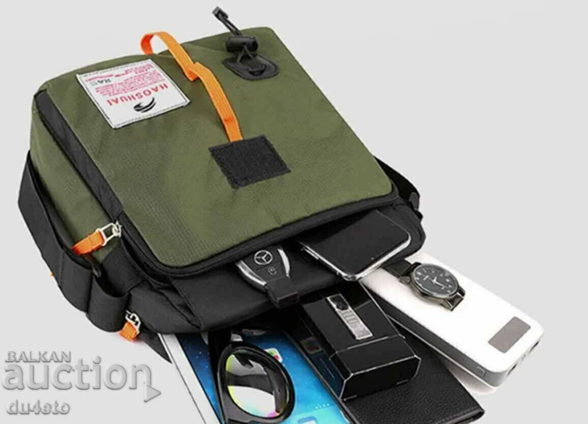 Δημοπρασία Τσάντα ώμου casual ανδρική αθλητική τσάντα, αδιάβροχη Δημοπρασία Τσάντα ώμου casual ανδρική αθλητική τσάντα, αδιάβροχη