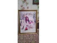 Картина , портрет на жена 80/60