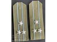 41508 Bulgaria lot epoleți cămașă de vară colonel de la Forțele Aeriene 70'