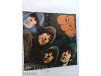Old gramophone record of The Beatles vinyl Beatles record