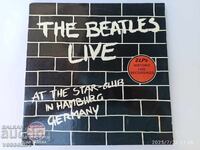 Old gramophone record of The Beatles vinyl Beatles record