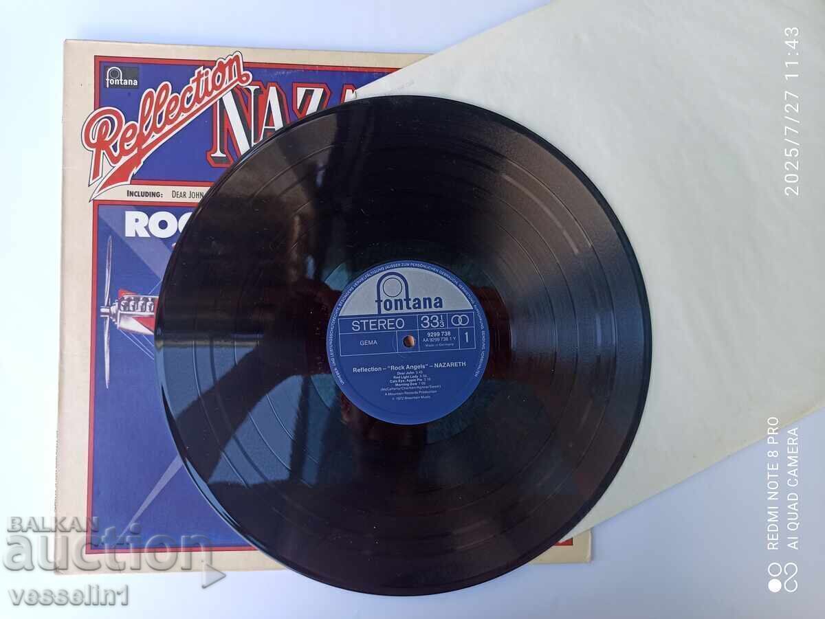 Licitație Discul de gramofon vechi Nazareth rock angels vinil Licitație Discul de gramofon vechi Nazareth rock angels vinil
