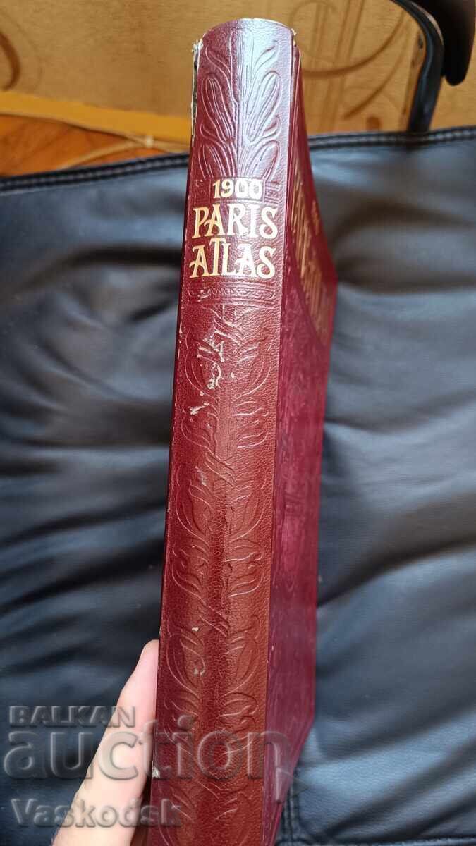 Атлас ПАРИЖ 1900 ЛУКСОЗНО ИЗДАНИЕ с цена 30.00 лв. | € 15.34 Атлас ПАРИЖ 1900 ЛУКСОЗНО ИЗДАНИЕ с цена 30.00 лв. | € 15.34