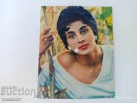 Old gramophone record postcard by Leonhard Gender vinyl