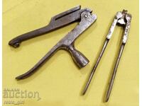 Old conductor pliers and nutcracker