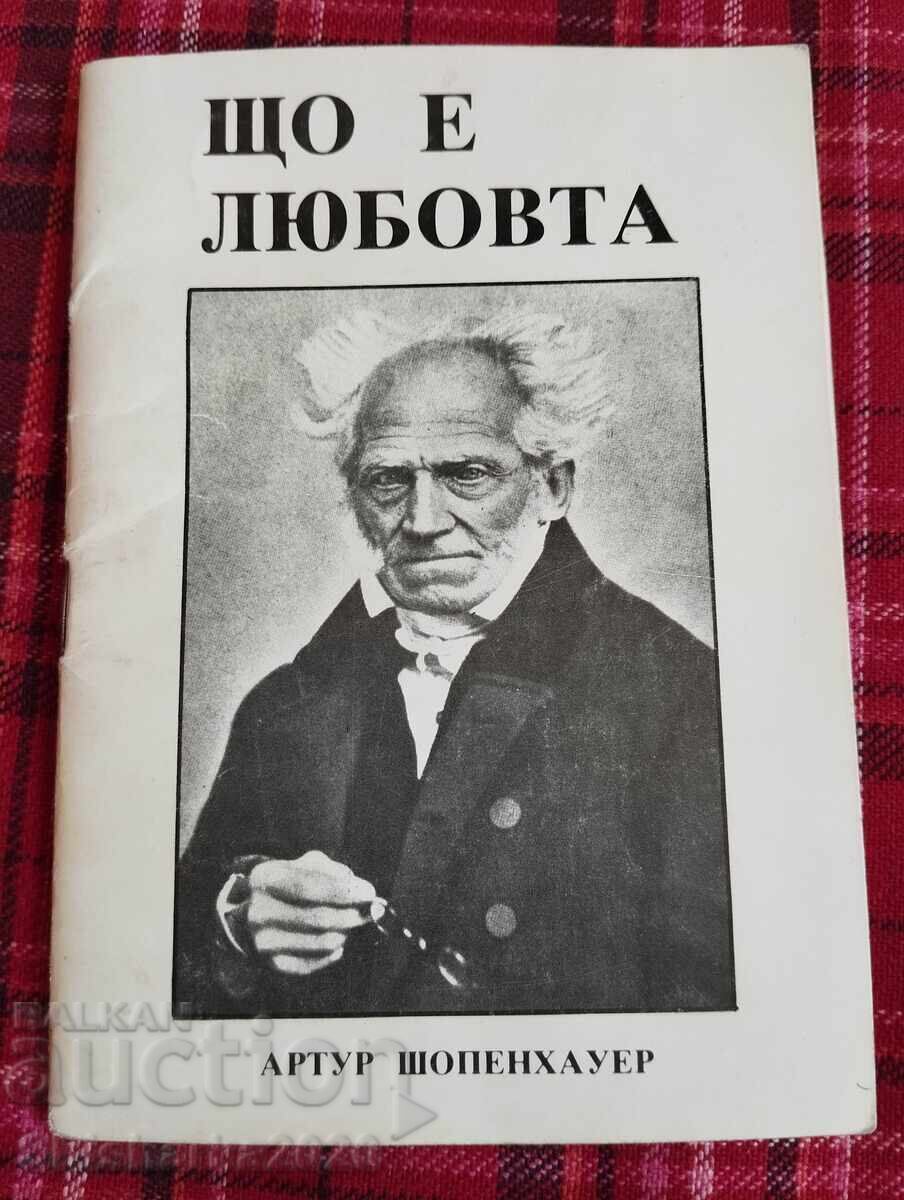Schopenhauer: Ce este dragostea Schopenhauer: Ce este dragostea