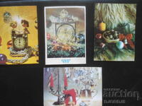 Παλιά βουλγαρικά χριστουγεννιάτικα καρτ ποστάλ