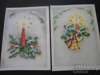 Παλιά βουλγαρικά χριστουγεννιάτικα καρτ ποστάλ