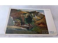 Cartolină poștală Iv. Hristov Mănăstirea Bașkovo - Ayazmoto