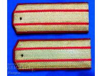 Epoleți, ofițeri superiori, primii ani ai socialismului, Forțele Terestre