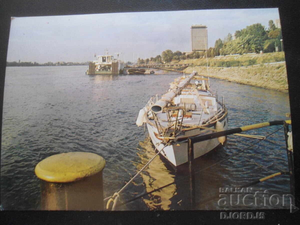 ΡΟΥΣΕ. Ποταμός Δούναβης, Παλιά καρτ ποστάλ ΡΟΥΣΕ. Ποταμός Δούναβης, Παλιά καρτ ποστάλ