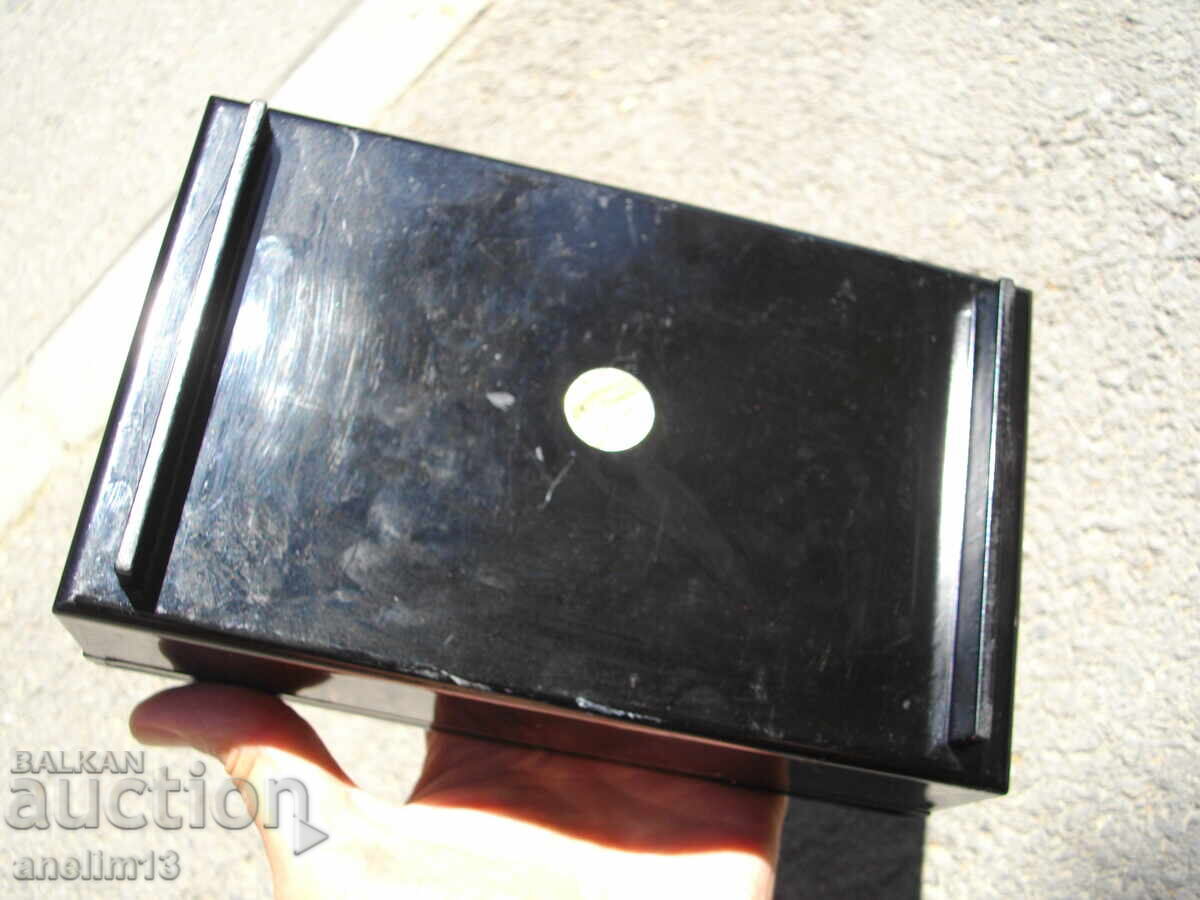 ΠΑΛΙΟ ΚΟΥΤΙ ΚΟΣΜΗΜΑΤΩΝ ΧΕΙΡΟΠΟΙΗΤΟ ΖΩΓΡΑΦΙΣΜΕΝΟ - 7