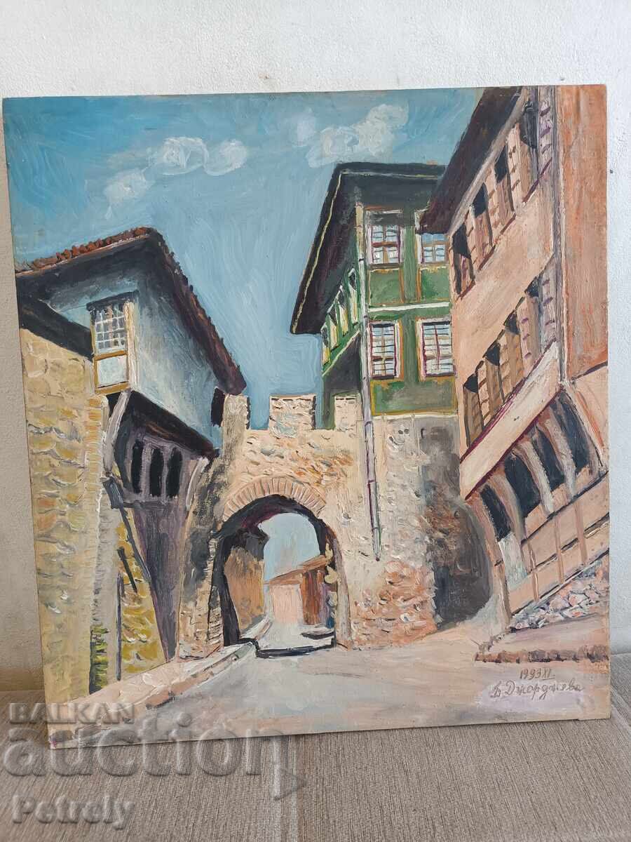 Μια μεγάλη παλιά εικόνα με τιμή 220.00 BGN | € 112.48