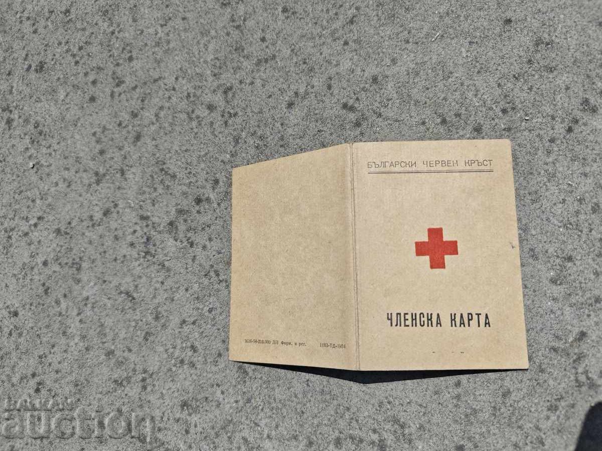 Red Cross Card